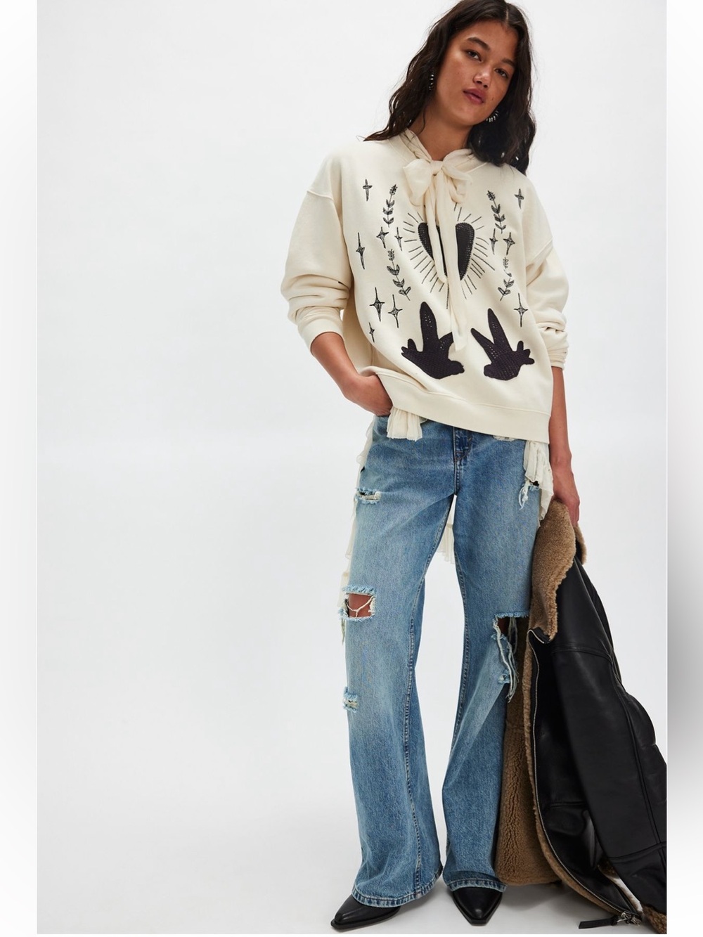 Tricia Fix My Heart Crewneck